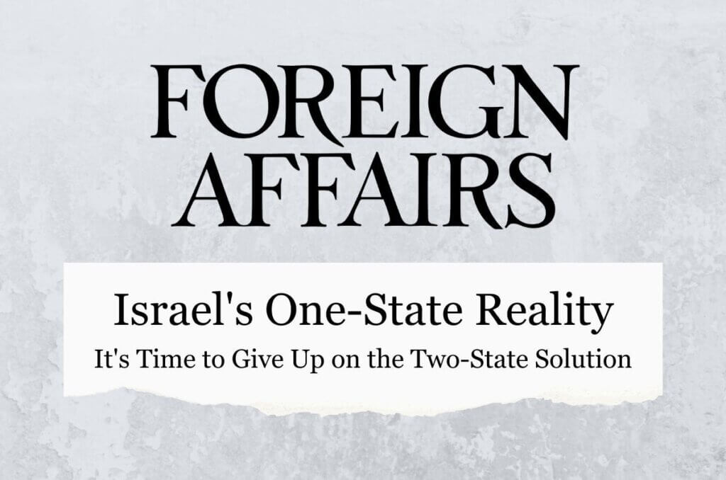 An image with the Foreign Affairs logo with the headline: 