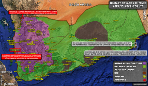 Military Situation In Yemen On April 30, 2023 (Map Update)
