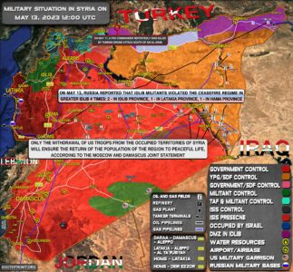 Military Situation In Syria On May 13, 2023 (Map Update)
