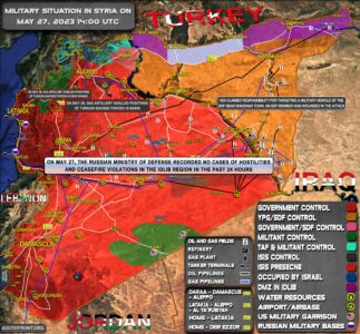 Military Situation In Syria On May 27, 2023 (Map Update)