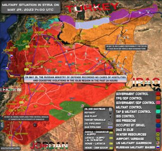 Military Situation In Syria On May 29, 2023 (Map Update)
