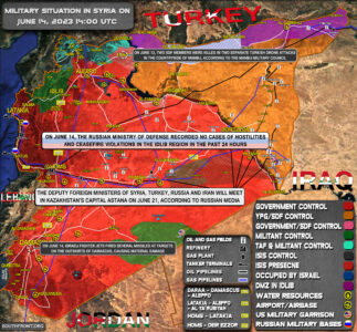 Military Situation In Syria On June 14, 2023 (Map Update)