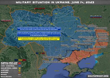 Military Situation In Ukraine On June 14, 2023 (Map Update)