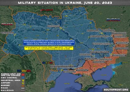 Military Situation In Ukraine On June 20, 2023 (Map Update)