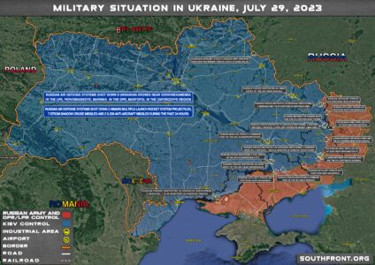 Military Situation In Ukraine On July 29, 2023 (Map Update)