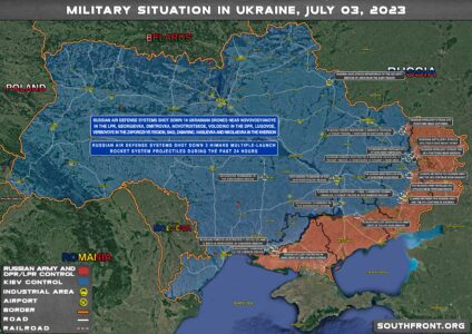 Military Situation In Ukraine On July 3, 2023 (Map Update)