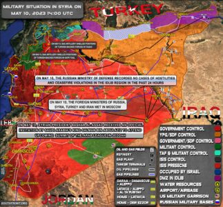 Military Situation In Syria On May 10, 2023 (Map Update)