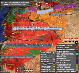 Military Situation In Syria On May 11, 2023 (Map Update)