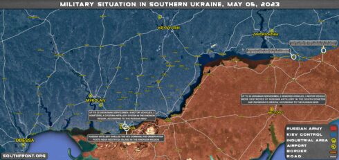 Military Situation In Southern Ukraine On May 5, 2023 (Map Update)
