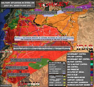 Military Situation In Syria On July 4, 2023 (Map Update)