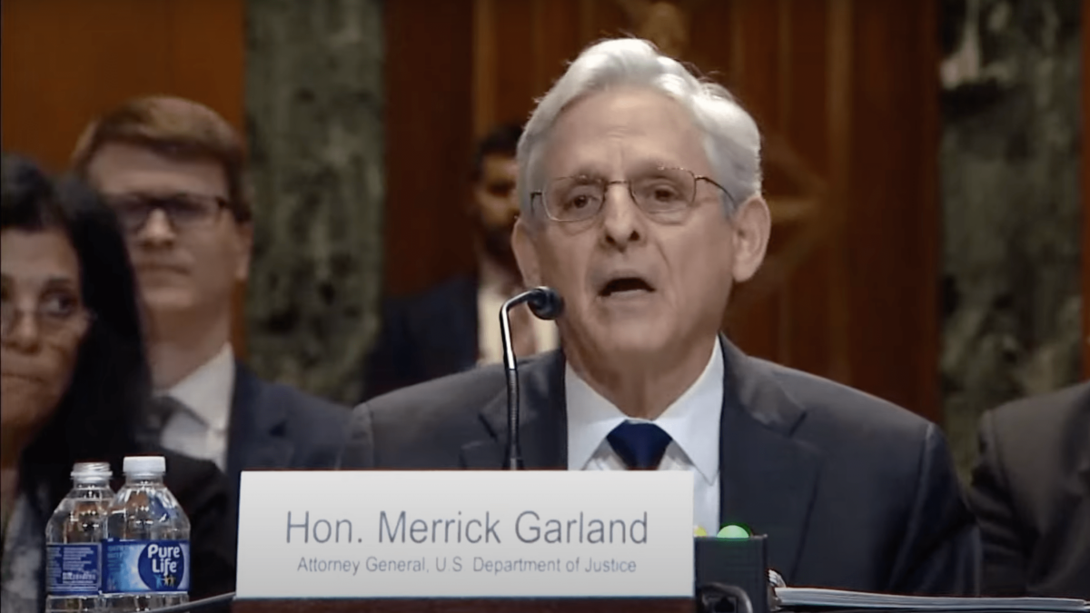 Attorney General Merrick Garland testifies to Senate