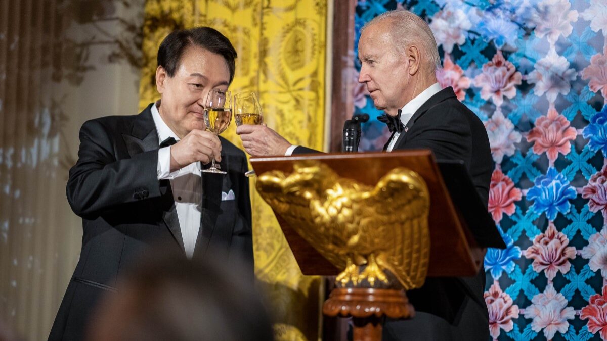 Joe Biden with Chinese dude